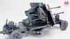 WW2 37mm Flak 43 Zwilling on Transport