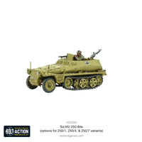 Bolt Action Sd.Kfz 250 Alte (Options For 250/1, 250/4 & 250/7)