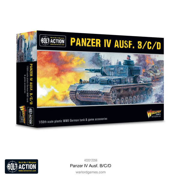 Bolt Action - Panzer IV Ausf. B/C/D Medium Tank