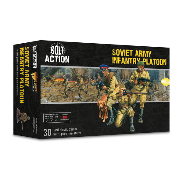 Bolt Action Soviet Army Infantry Platoon PREORDER