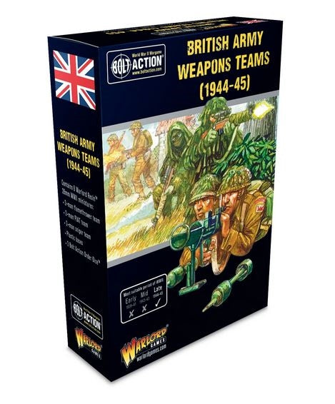 Bolt Action British Army (1944-45) Weapons Teams