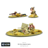 Bolt Action 8th Army Weapons Teams