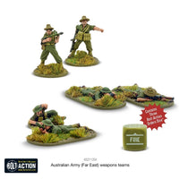 Bolt Action Australian Army Weapons Teams (Far East)