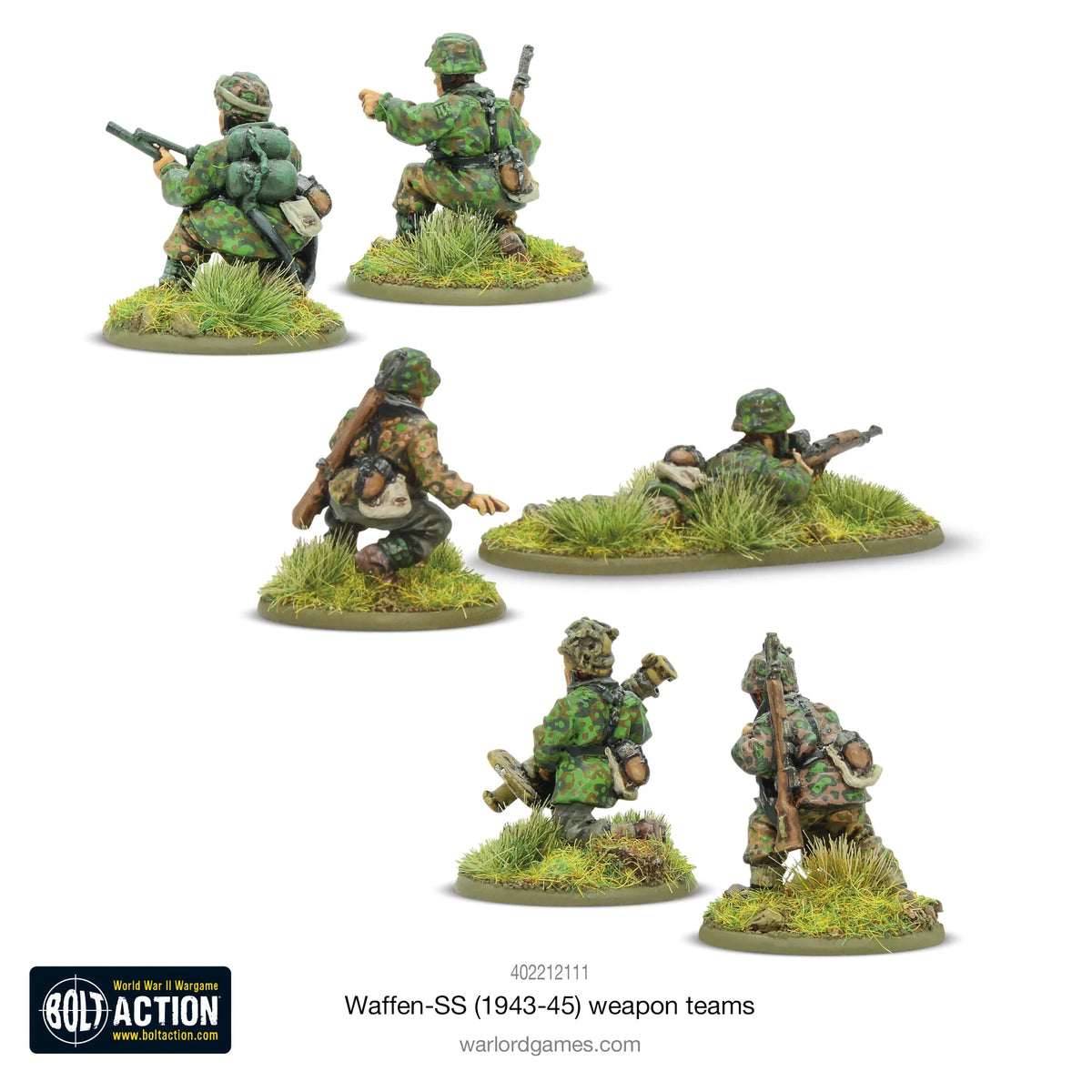 Bolt Action Waffen-SS (1943-45) Weapons Teams – Dark Castle Terrain