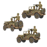 Bolt Action Go Everywhere! US Jeep Armoured Platoon