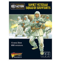 Bolt Action Soviet Veteran Squad In Snowsuits