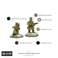 Bolt Action Soviet Army (Winter) Weapons Teams