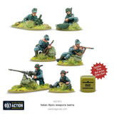 Bolt Action - Italian Alpini Weapons Teams