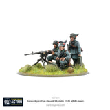 Bolt Action Italian Alpini Fiat-Revelli Modello 1935 MMG Team