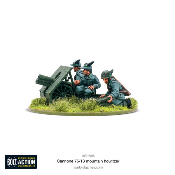 Bolt Action Italian Alpini Cannone 75/13 Mountain Howitzer