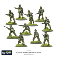 Bolt Action Hungarian Army Mountain Infantry Section