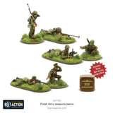 Bolt Action Polish Army Weapons Teams