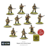 Bolt Action Belgian Infantry Squad