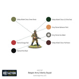 Bolt Action Belgian Infantry Squad