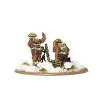 Bolt Action British & Canadian Infantry (Winter) Medium Mortar Team