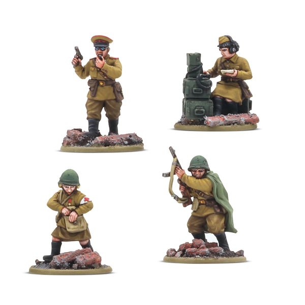 Bolt Action Soviet Army Infantry HQ PREORDER