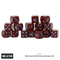 Bolt Action D6 Dice Pack - British Airborne