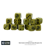 Bolt Action D6 Dice Pack - US Marine Corps