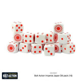 Bolt Action D6 Dice Pack - Imperial Japanese