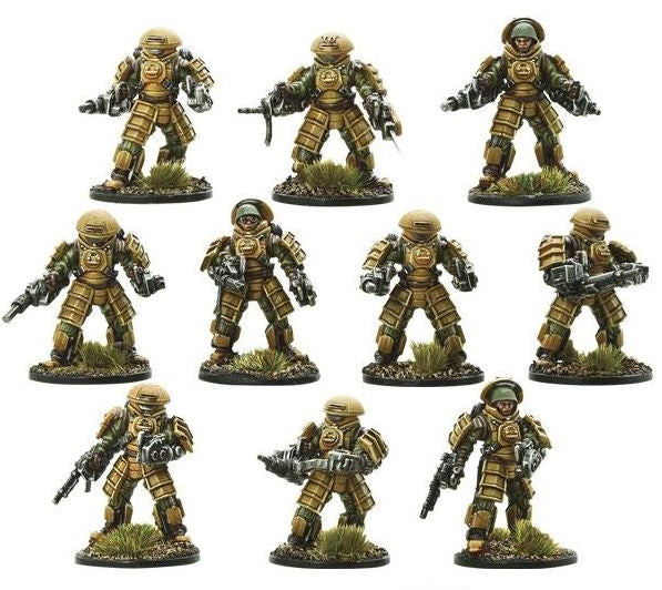 Konflikt 47 Empire of Japan Battle Exoskeleton Squad