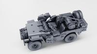 WW2 Jeep Willys MB Mk.2 Wasp Flamethrower