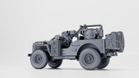 WW2 Jeep Willys MB Mk.2 Wasp Flamethrower