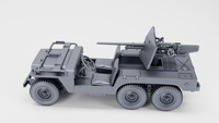WW2 Willys 6x6 Super Jeep 37mm T14 GMC