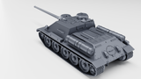 WW2 SU-100 Self-Propelled Anti-Tank Gun