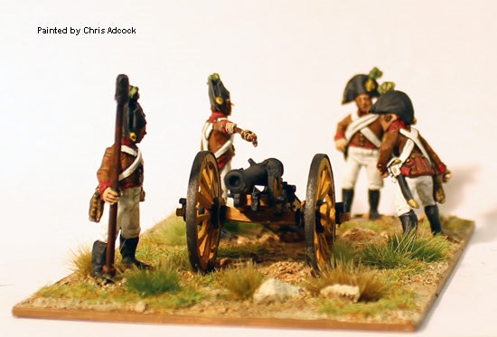 Perry: Austrian Napoleonic Artillery Firing 6pdr