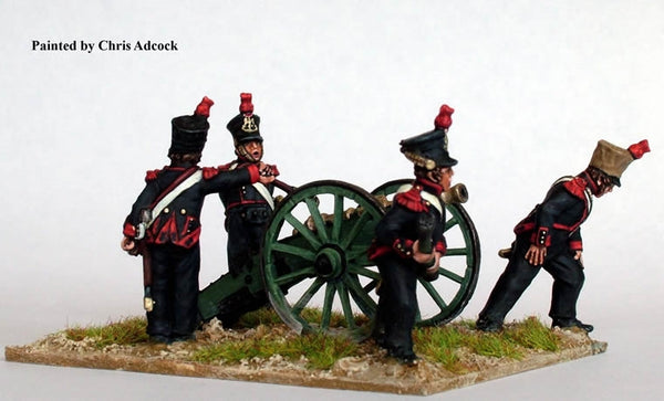 Perry: French Napoleonic Foot Artillery Firing 6pdr