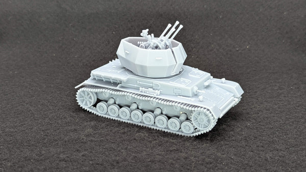 WW2 Flakpanzer IV "Wirbelwind"