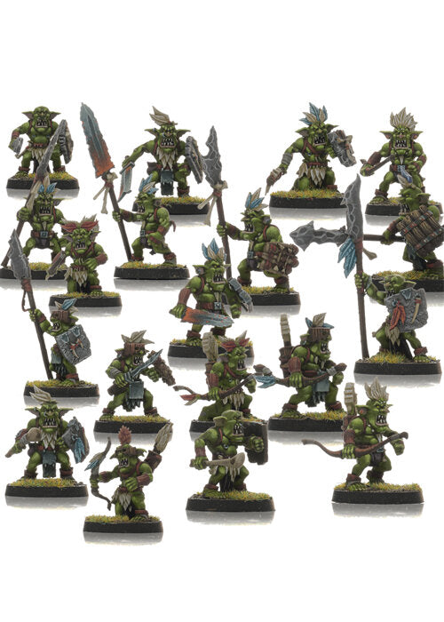 Shieldwolf Miniatures - Forest Goblin Infantry (hard-plastic) – Dark ...