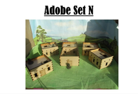 Adobe Set N 28mm Scale