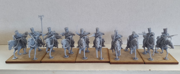 Napoleonic French Hussars with Rifles