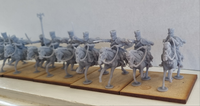 Napoleonic French Hussars with Swords