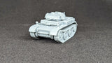 thumbnail image 2 of Panzer II Luchs WWII German Tank – 3D Printed Miniature For Tabletop Wargaming, 28mm Scale Unpainted 2 of 4