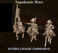 Napoleonic Wars 15mm: Austrian Cavalry Command 01 (3)