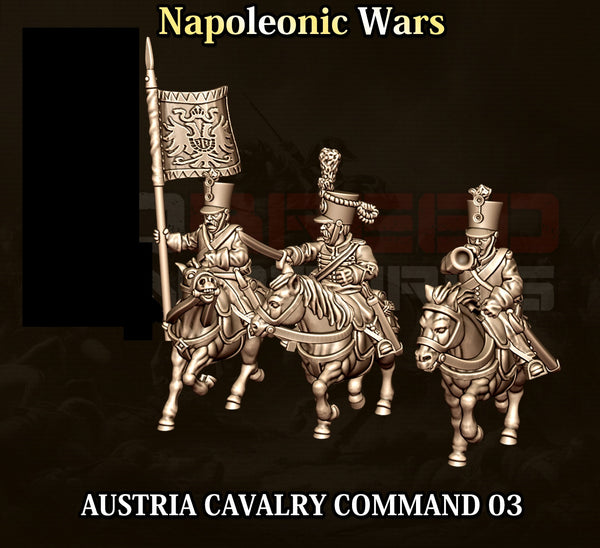 Napoleonic Wars 15mm: Austrian Cavalry Command 03 (3)