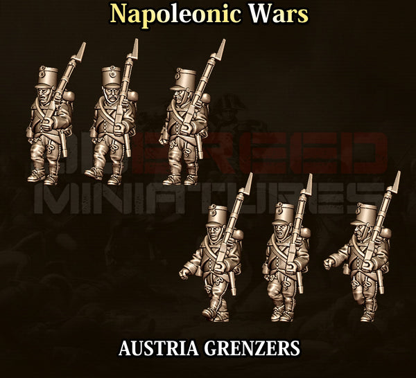 Napoleonic Wars 15mm: Austrian Grenzers (12)