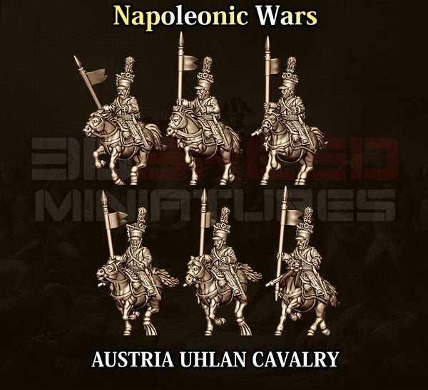 Napoleonic Wars 15mm: Austrian Uhlans (6)