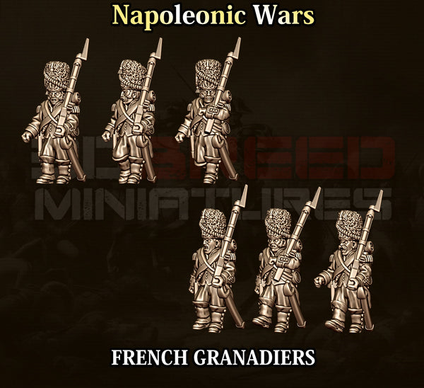 Napoleonic Wars 15mm: French Grenadiers (12)