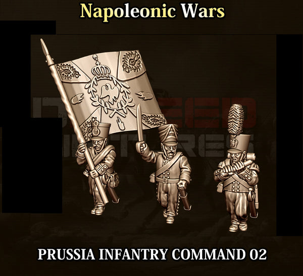 Napoleonic Wars 15mm: Prussian Infantry Command 02 (3)