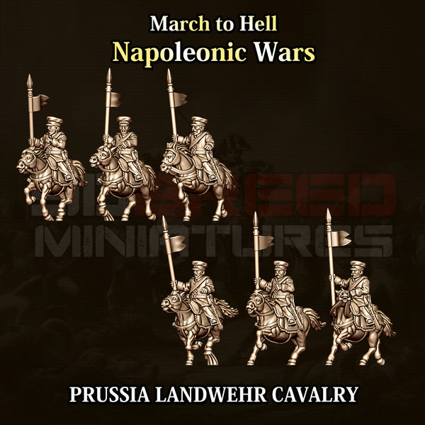 Napoleonic Wars 15mm: Prussian Landwehr Cavalry (6)