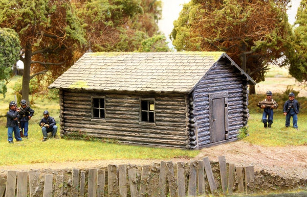 Renedra Terrain - Log Cabin (Plastic)