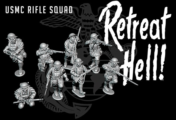 WW1 - USA - USMC Rifle Squad