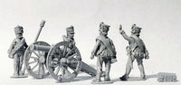 Perry: Russian Napoleonic Foot Artillery Firing 6pdr