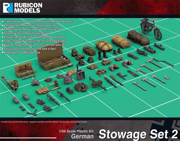 Rubicon Models -German Stowage Set 2