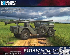 Rubicon Models Vietnam - M151A1C 1/4-Ton 4x4 Truck with 106mm Recoilless Rifle