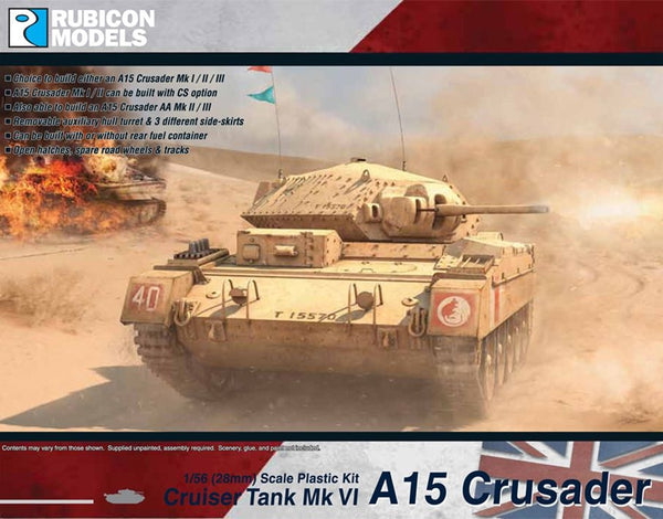 Rubicon Models - A15 Crusader Cruiser Tank Mk VI