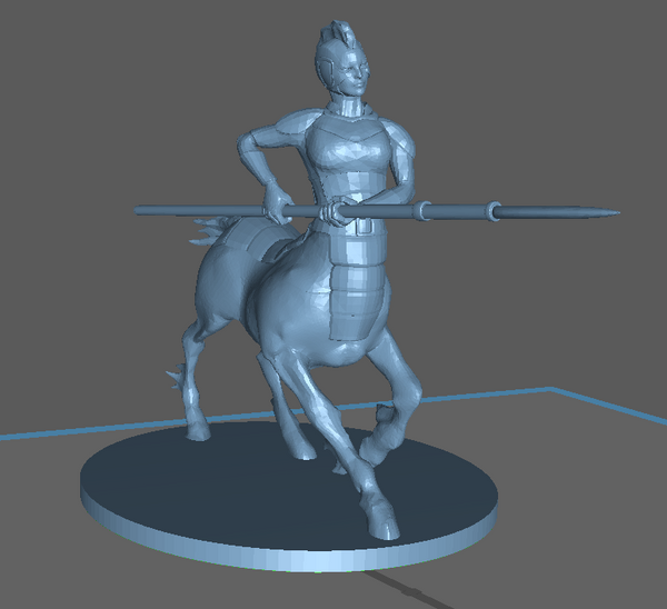 Adventurer: Female Centaur Fighter